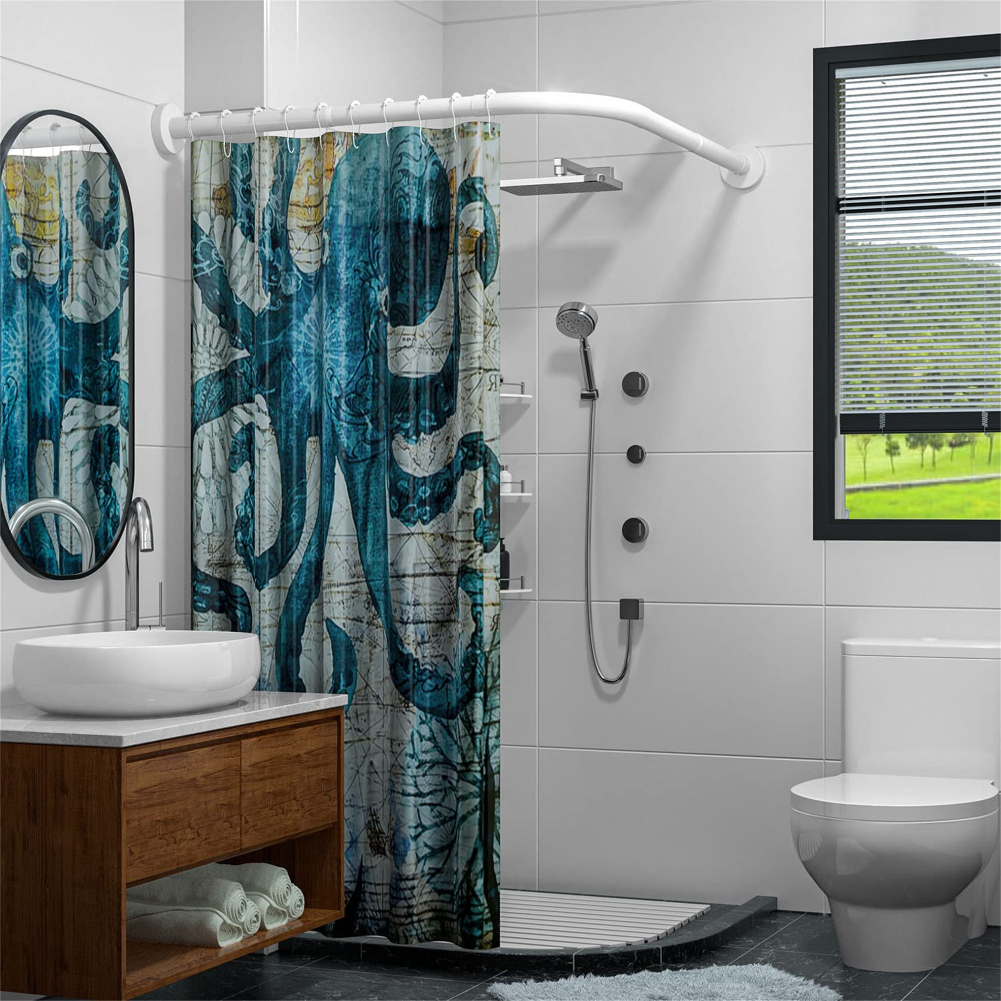 LAKELAND FURNITURE OUTLET, LLC Stretchable 304 Stainless Steel L Shape